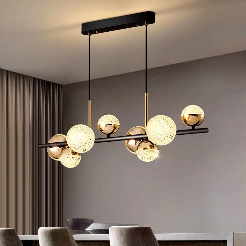 Modern LED Pendant Light for Living Room - Luxury Home Decor Chandelier