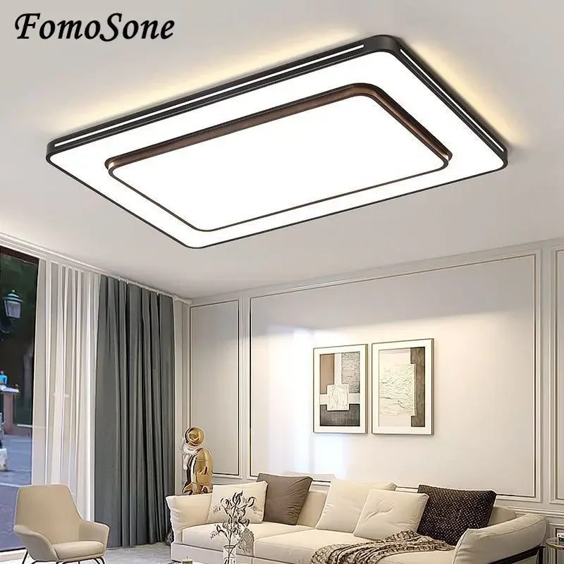 Modern LED Ceiling Lights Room Decor Home Chandelier for Living Room Bedroom Remote Control Children's Dining Room Indoor Lamps