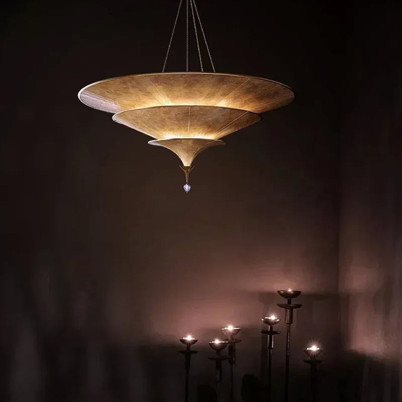 Nordic Designer LED Pendant Light Chandelier (110V-220V) - Modern Indoor Ceiling Hanging Lamp Fixture for Living Room, Dining Room & Bedroom Decor