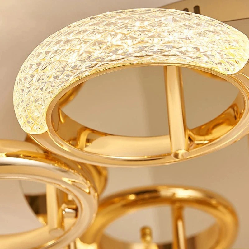 Light Luxury Ceiling Light Postmodern Living Room Lighting Master Bedroom Designer Personalized and Simple Ceiling Lamp