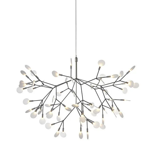 Nordic Firefly Branch LED Chandelier - Modern Luxury Pendant Hanging Lamp