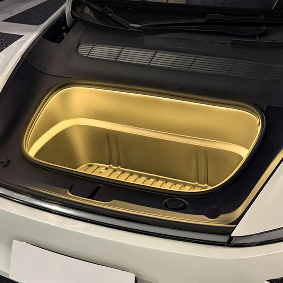 For Tesla Model YL Model Y Juniper 2026 Front Trunk Frunk LED Ambient Surround Light Flexible Strip Decorative Lamp Accessories