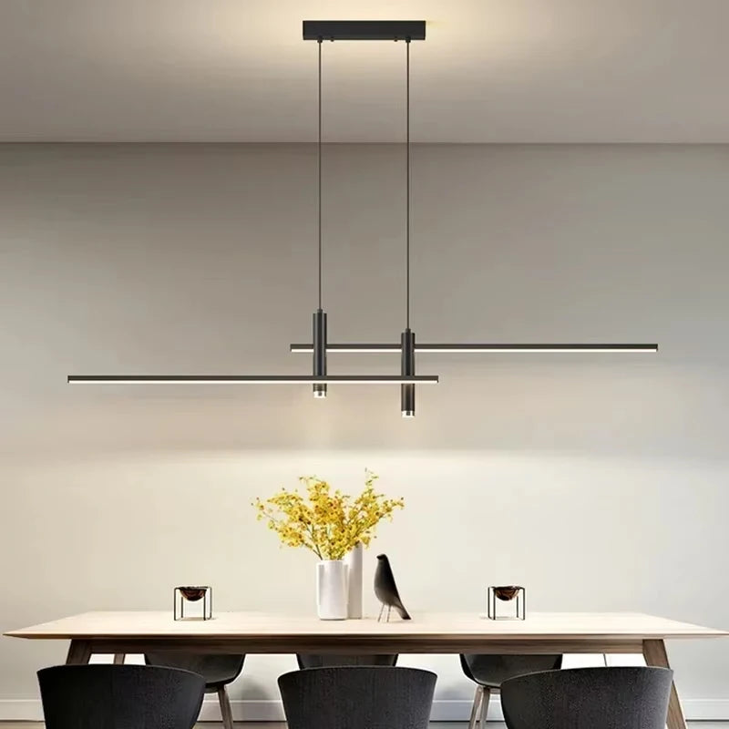 Modern LED Pendant Lights Bar Counter Dining Room Table Lights Spotlights Simple And Contemporary Nordic villa hotel lobby
