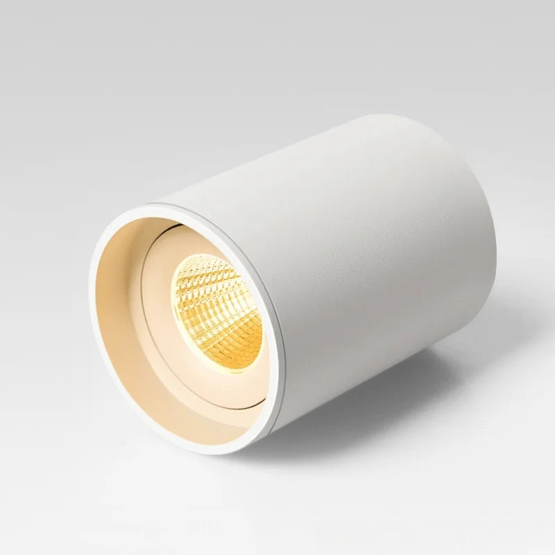 Surface Mounted LED Circular Downlight 7W/9W/12W/15W/18W/20W Dimmable COB Spot Lights AC85- 265V Ceiling Lamp Indoor Lighting