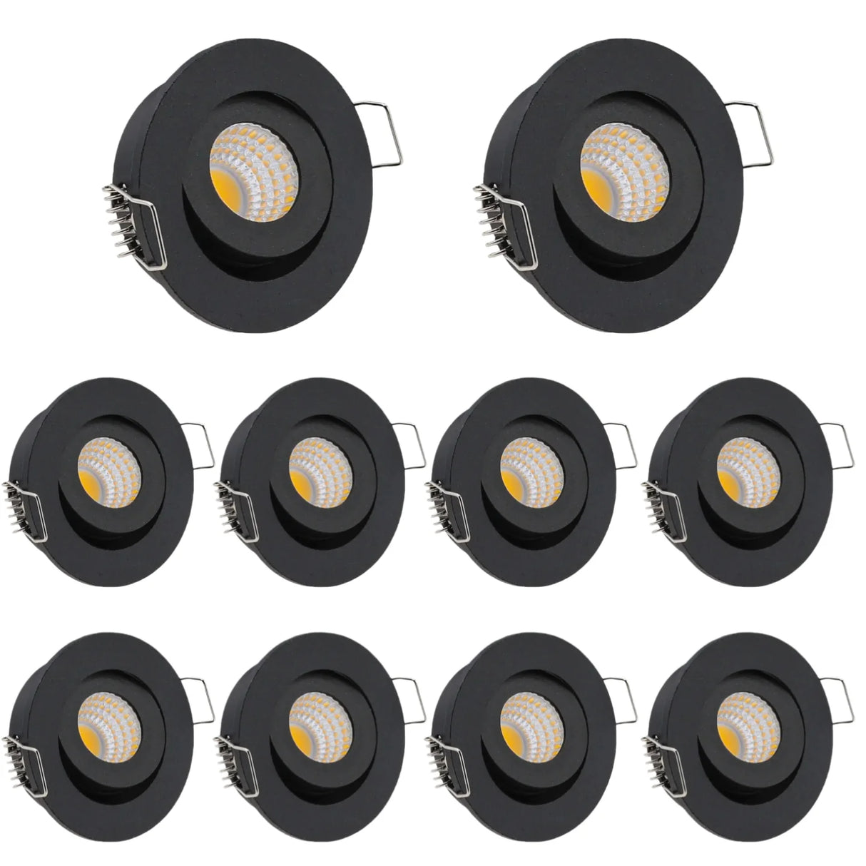 IP65 Waterproof Recessed LED Downlight - 3W Dimmable Spot Light