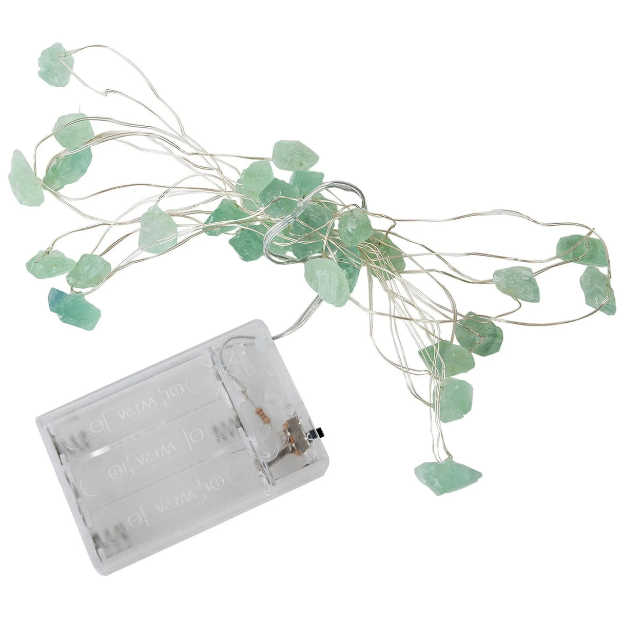 3m Natural Rose Quartz Raw Stone Crystal Lamp Healing Gemstone Amethyst Rough Stone Festival Led String Light Home Decoration