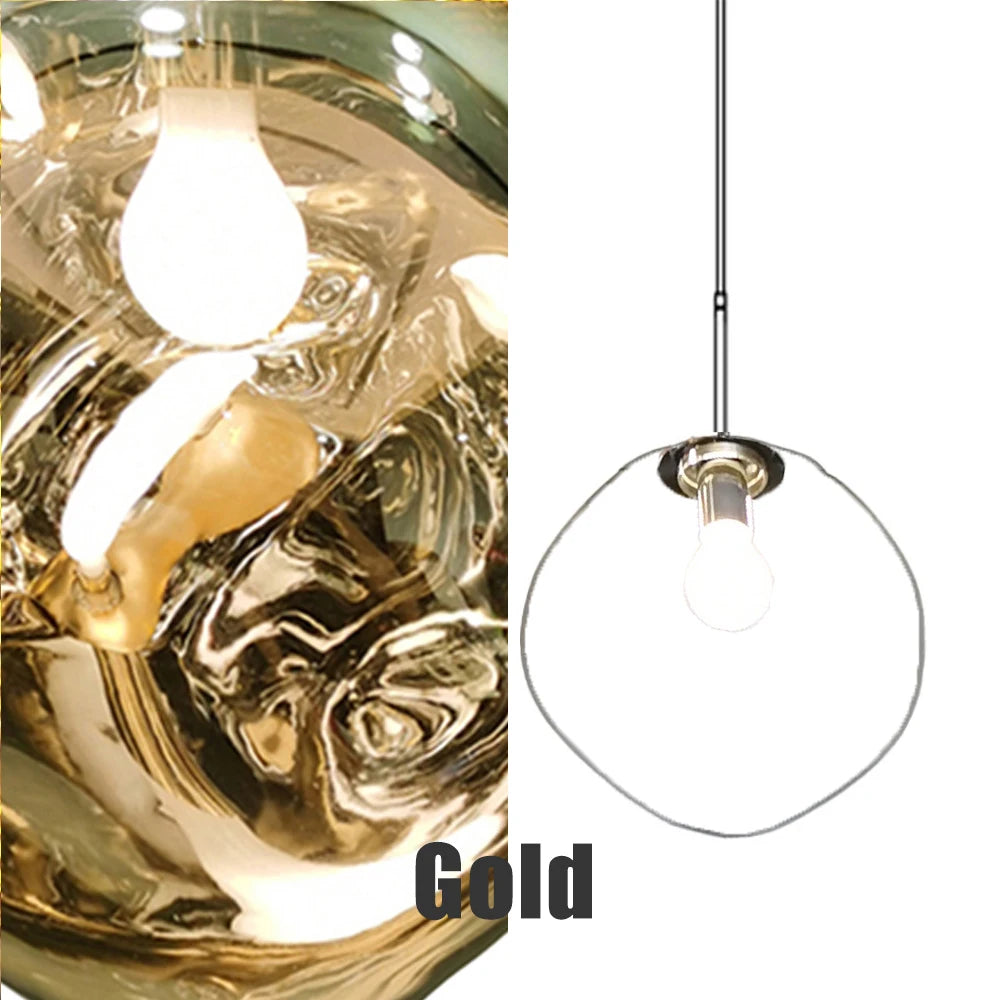 Nordic Led Pendant Lights Lighting PVC Lava Lamp Modern Decor Pendant Lamp Creative Loft Bar Cafe Indoor Lighting Hanging Lamps