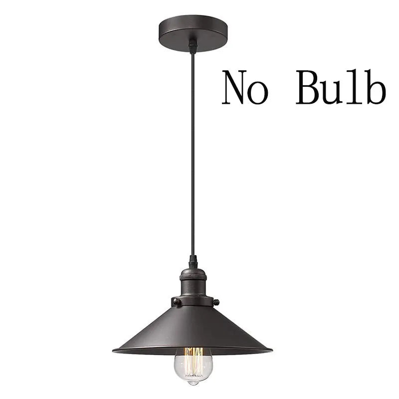 Vintage Pendant Light Loft Retro Chandelier Pendant Lamp E27 Base Industrial Hanging light Edison Home Lighting for Living Room