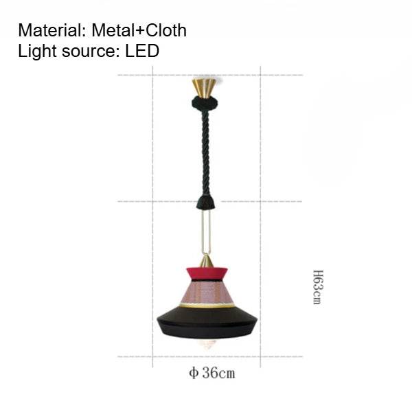 American minimalist hotel/booth/restaurant/living room/homestay/bedroom/tea room/coffee shop/study pendant light