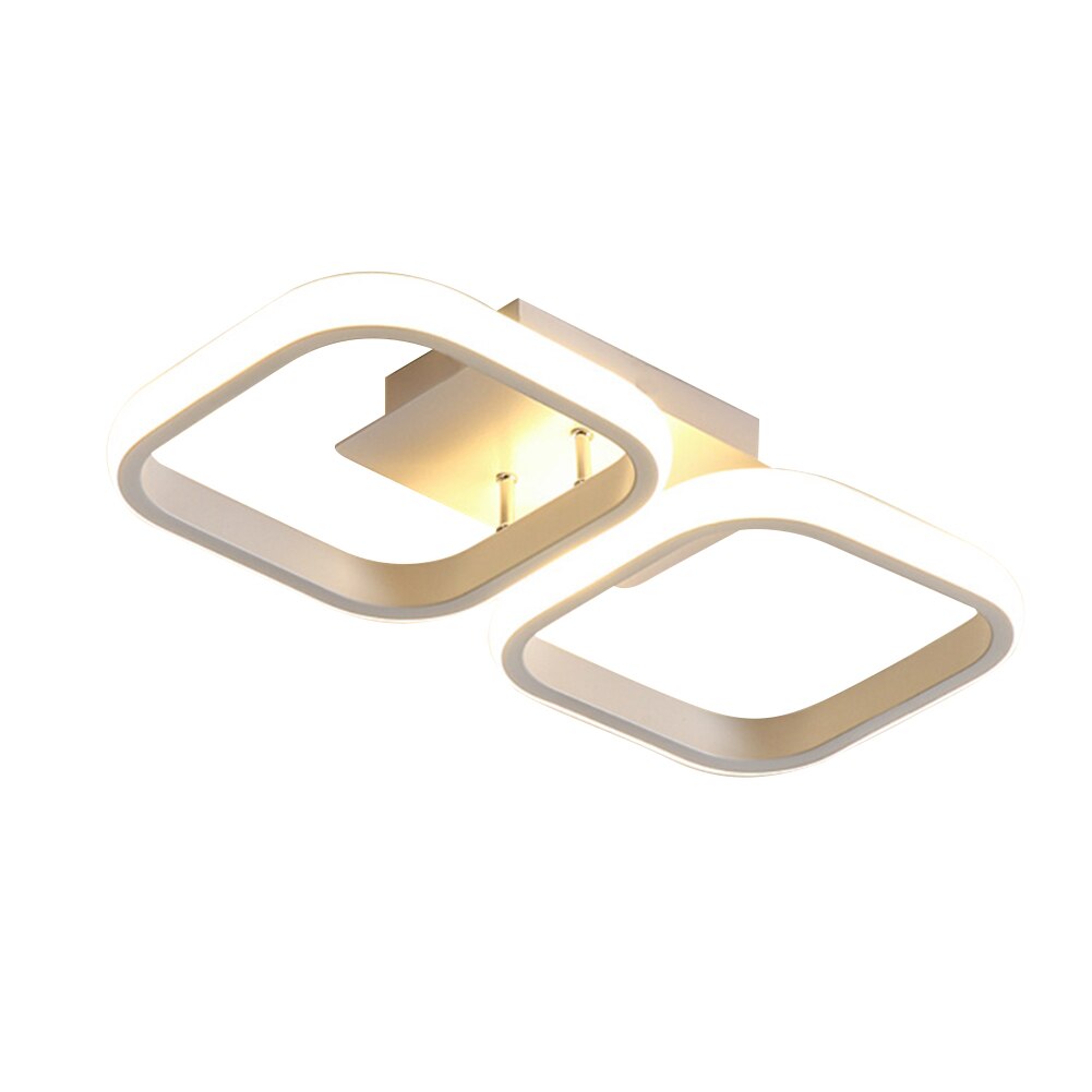 Modern LED Ceiling Light Fixture Indoor Lighting Chandelier Light Ceiling Minimalist Square Round for Home Hallway Balcony Aisle
