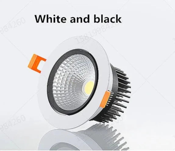 Dimmable Living room bedroom dining room spot light Led Downlight Light Ceiling Spot 3w 5w 7w 9w 12w 15w 18w AC85-230V Recessed