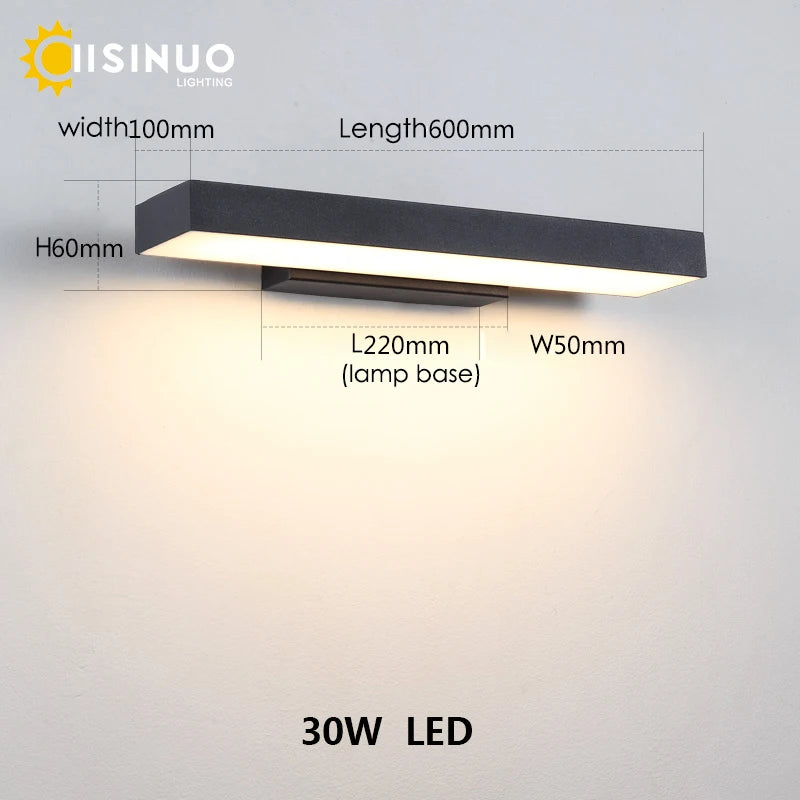 Modern LED Dusk-to-Dawn Motion Sensor Outdoor Wall Sconce - Black Exterior Light Fixture for House Front Door, Entryway, Garage & Balcony