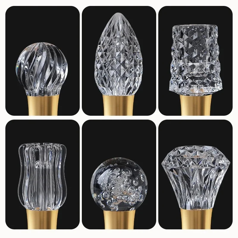 Plug-in Diamond-Cut LED Pendant Light - Modern Acrylic Hanging Lamp for Living Room