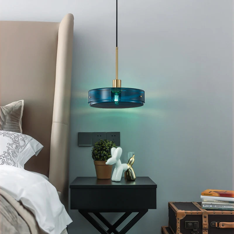 Nordic Designer Pendant Lights Modern Glass Hanglamp For Dining Room Bedroom Loft Decor Bar Luminaire Suspension Light Fixtures