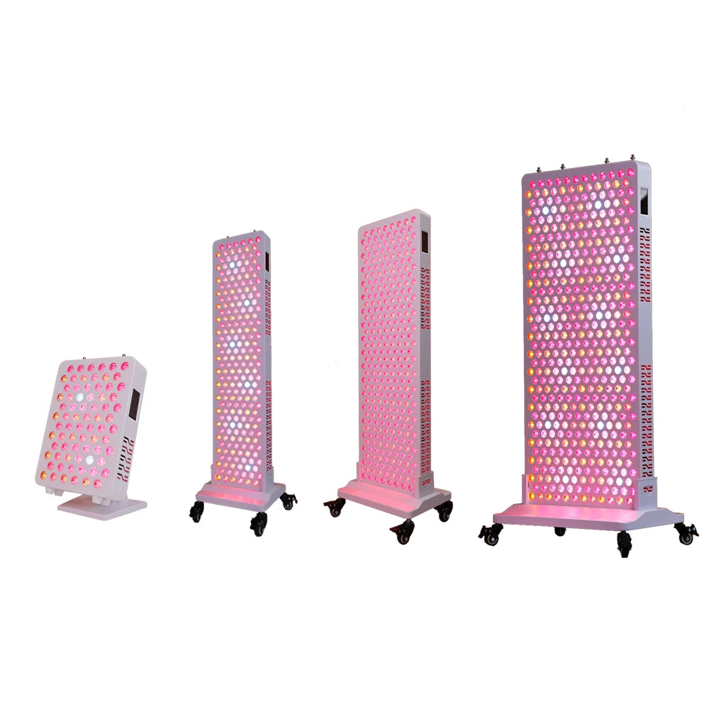 Red Light Therapy LED Touch Screen APP 480,590,630,660, 670, 810, 830, 850,1060nm Full Body Lamp PDT Infared Device Led Red Light Therapy Panel