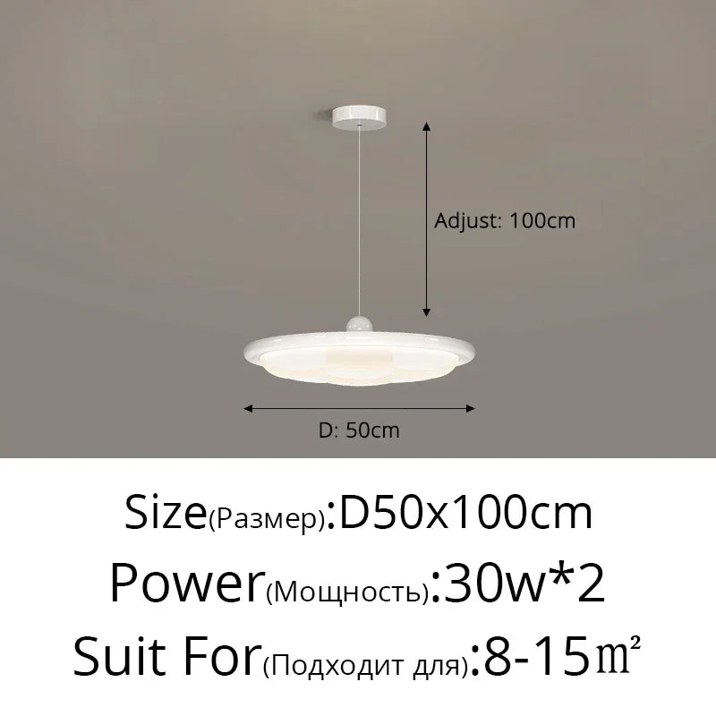 2025 Modern Bedroom Ceiling Lamp LED Chandelier For Living Room Indoor Lighting Fixture Kitchen Lustre Lamp Whole House Lighting