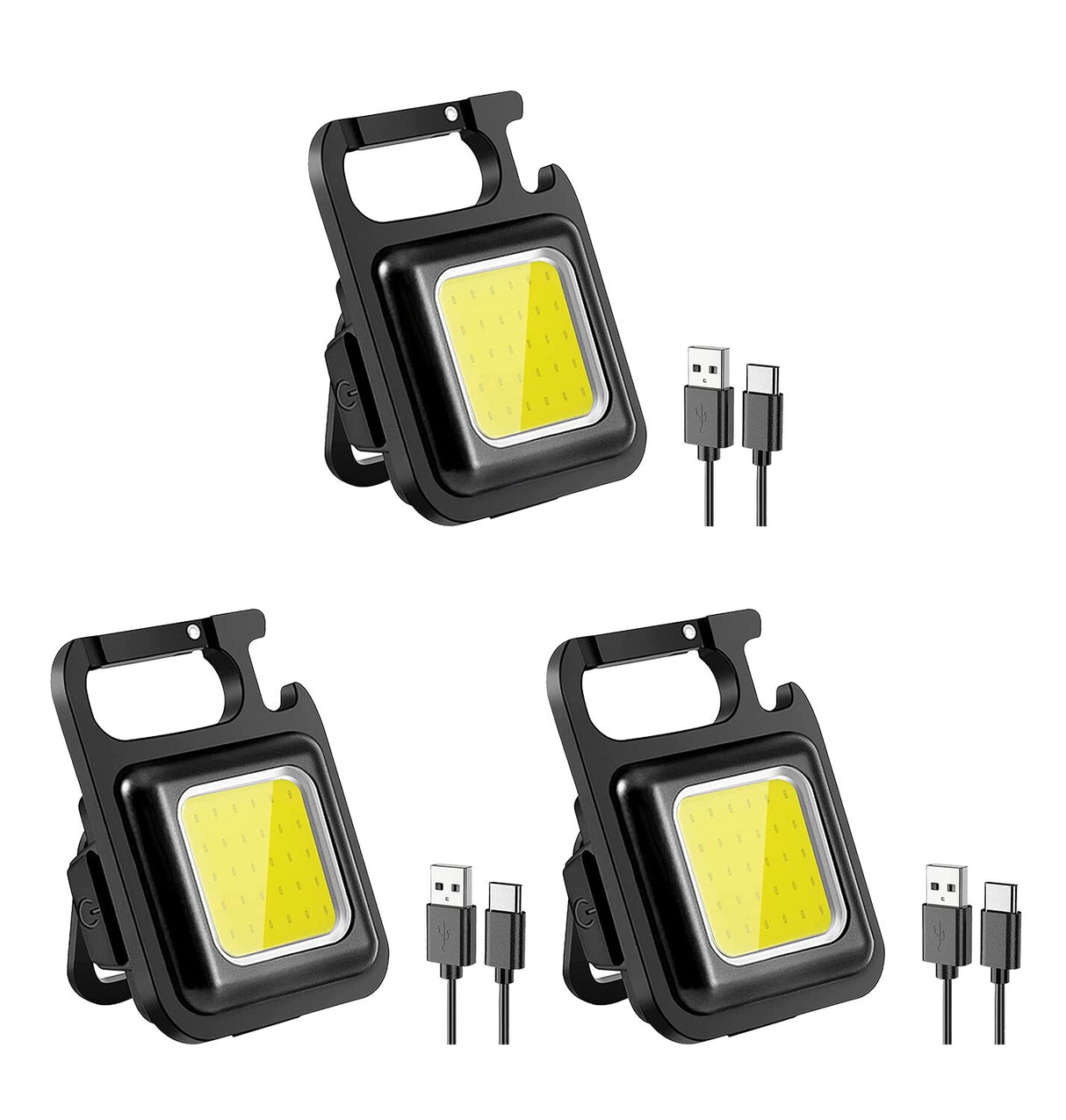 Portable LED Torch Mini Powerful Flashlight Waterproof Torch Pocket Work Light Multifunctional LED Lantern Camping Fishing Light