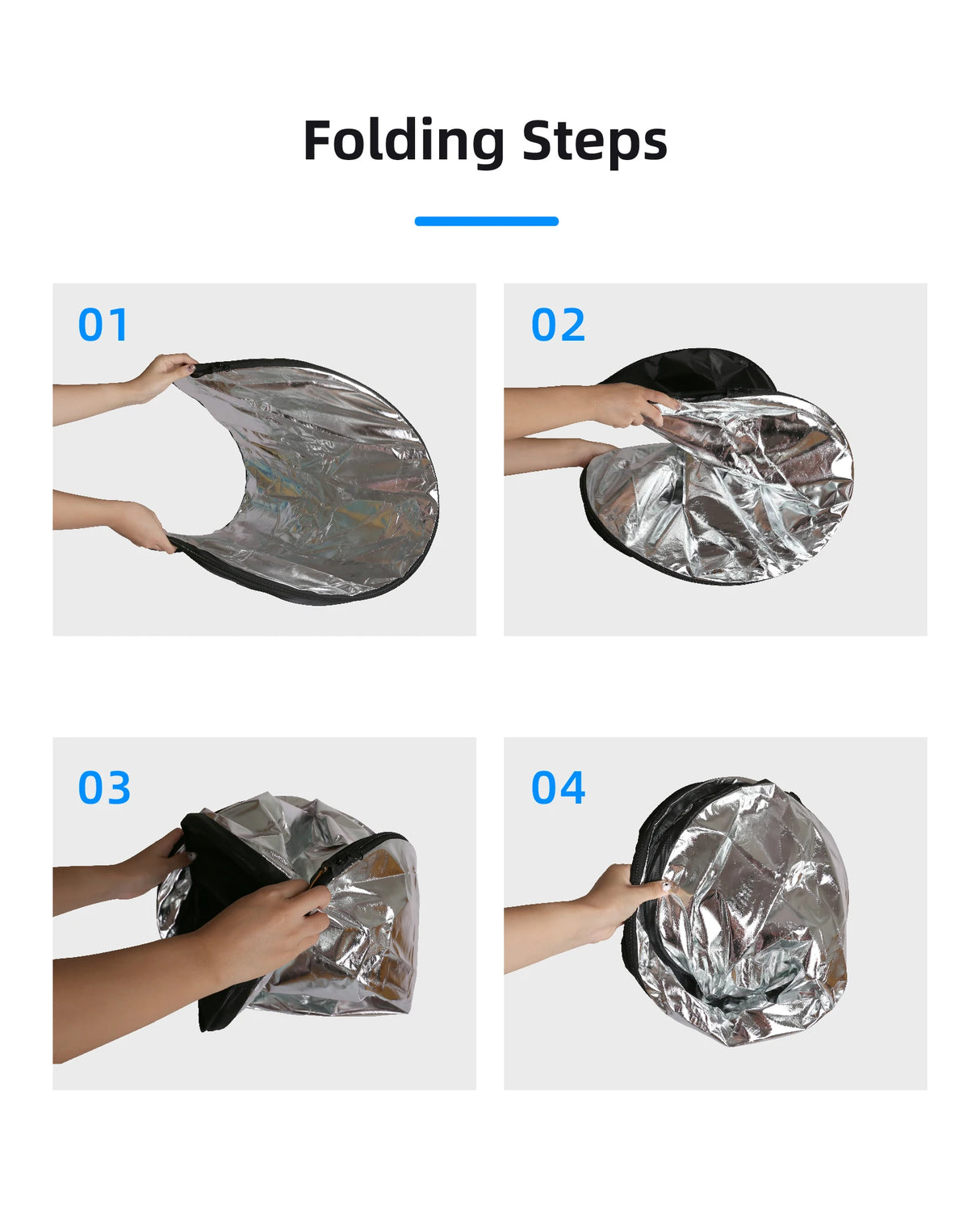 Multi-in-1 Photography Light Reflector - Portable Collapsible 5-in-1 / 7-in-1 Studio Board
