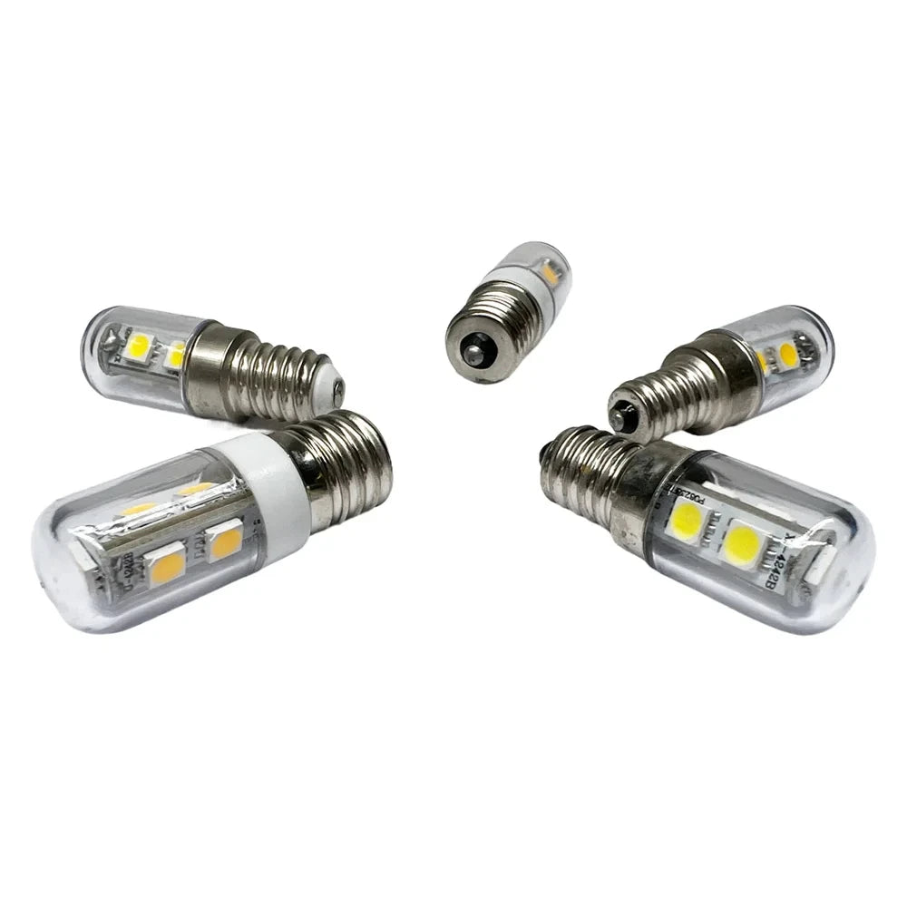 E12 E14 E17 LED Fridge Light Bulb - 220V Refrigerator Corn Lamp