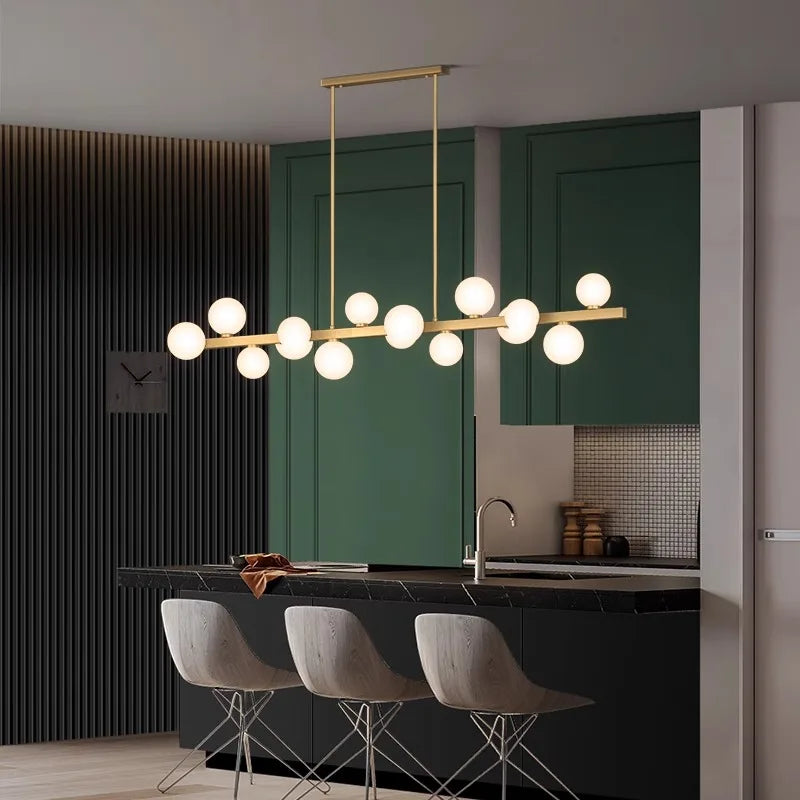 Modern LED Pendant Light for Living Room - Luxury Home Decor Chandelier