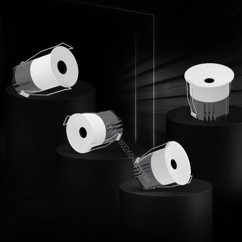 Mini dimmable LED downlights, COB spotlights, anti-glare small hole ceiling lights, kitchen and living room indoor lighting bulb