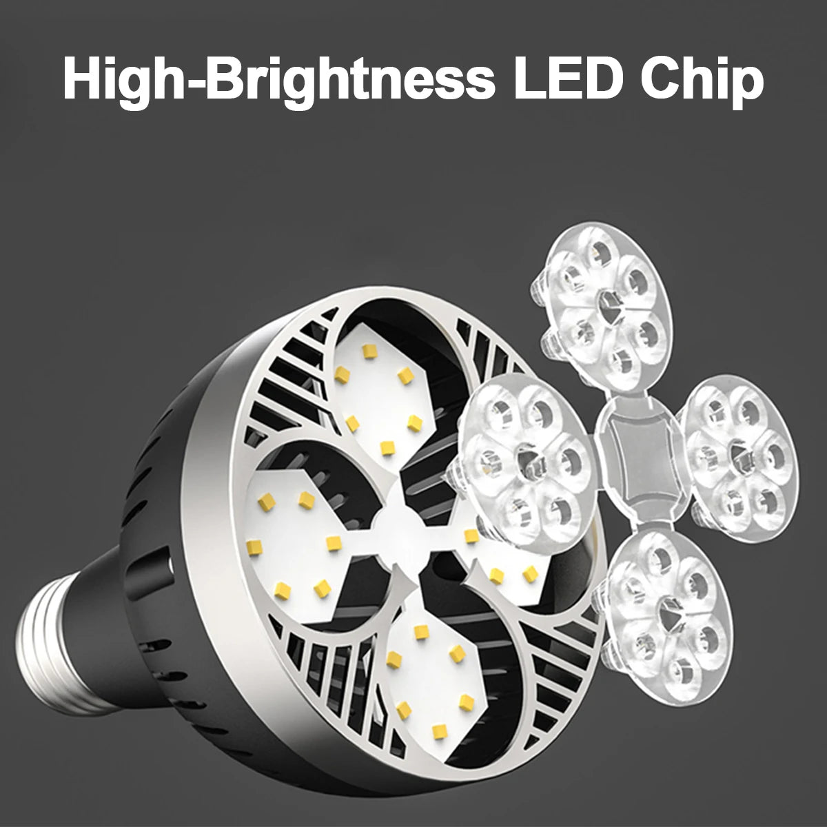 35W PAR30 E27 220V LED Light Spotlights Lamp 24 Degree Angle Cool Warm Neutral White 3000K 6000K For Show Room Shop Bar Decor