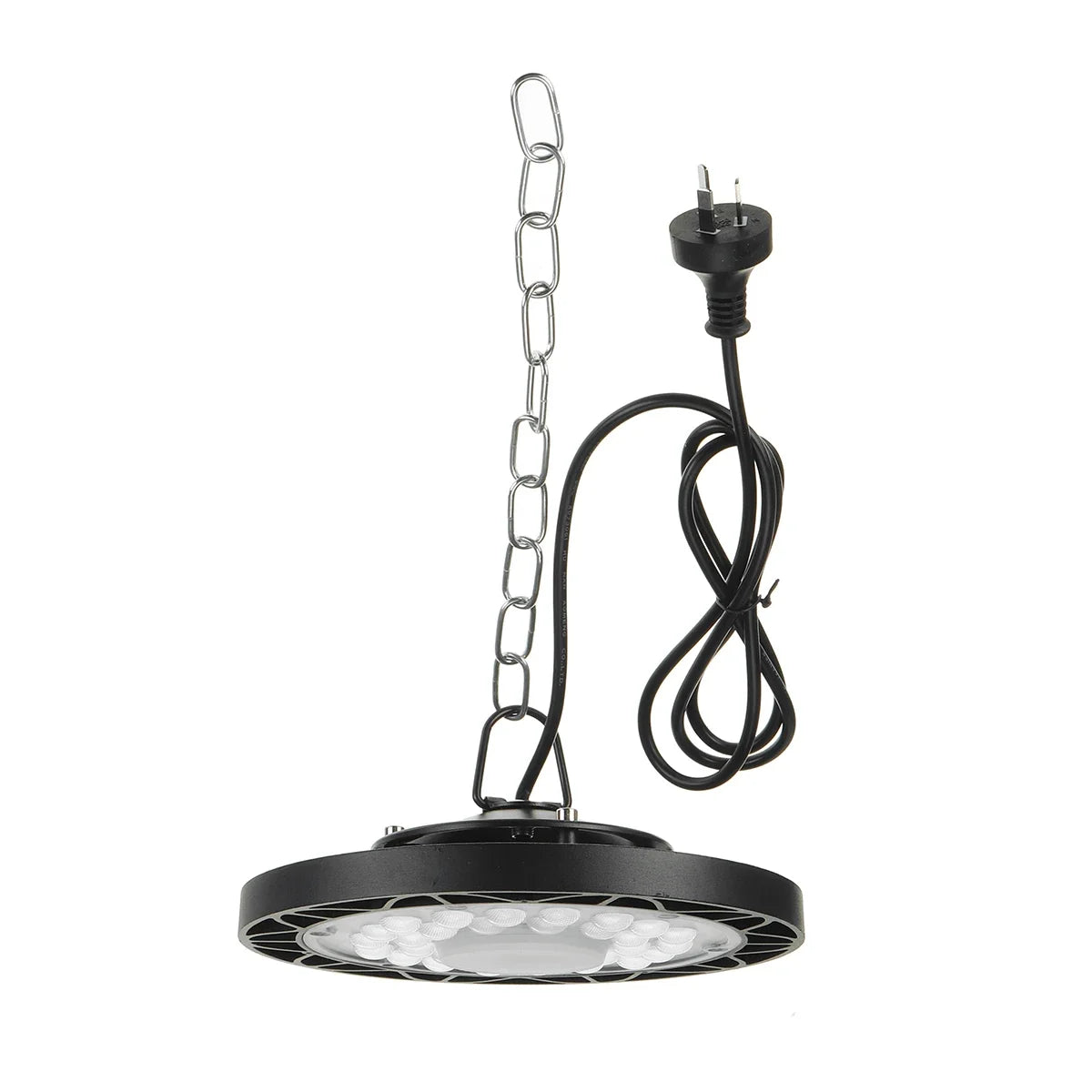 UFO LED High Bay Garage Light (200W/400W/600W) 180-265V - High Brightness Industrial Ceiling Lamp with AU Plug for Warehouse & Workshop