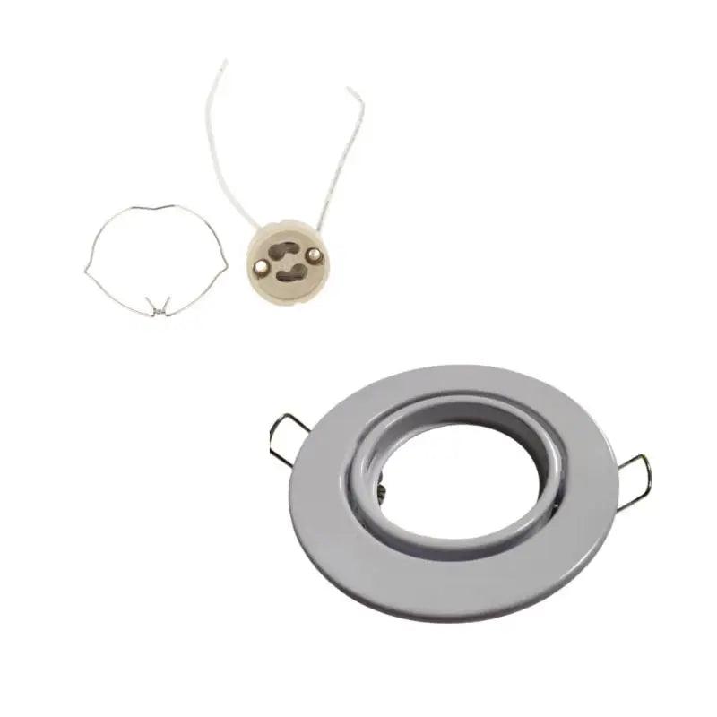 Universal GU10 MR16 Recessed Spotlight Frame - Round LED Downlight Holder
