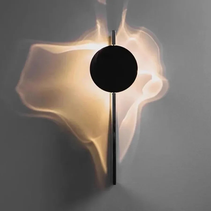 Creative Art Corrugated LED USB Rc and Wiring Wall Lamps Bedroom Bedside Shadow Sconces Aisle Porch Corridor Atmosphere Light