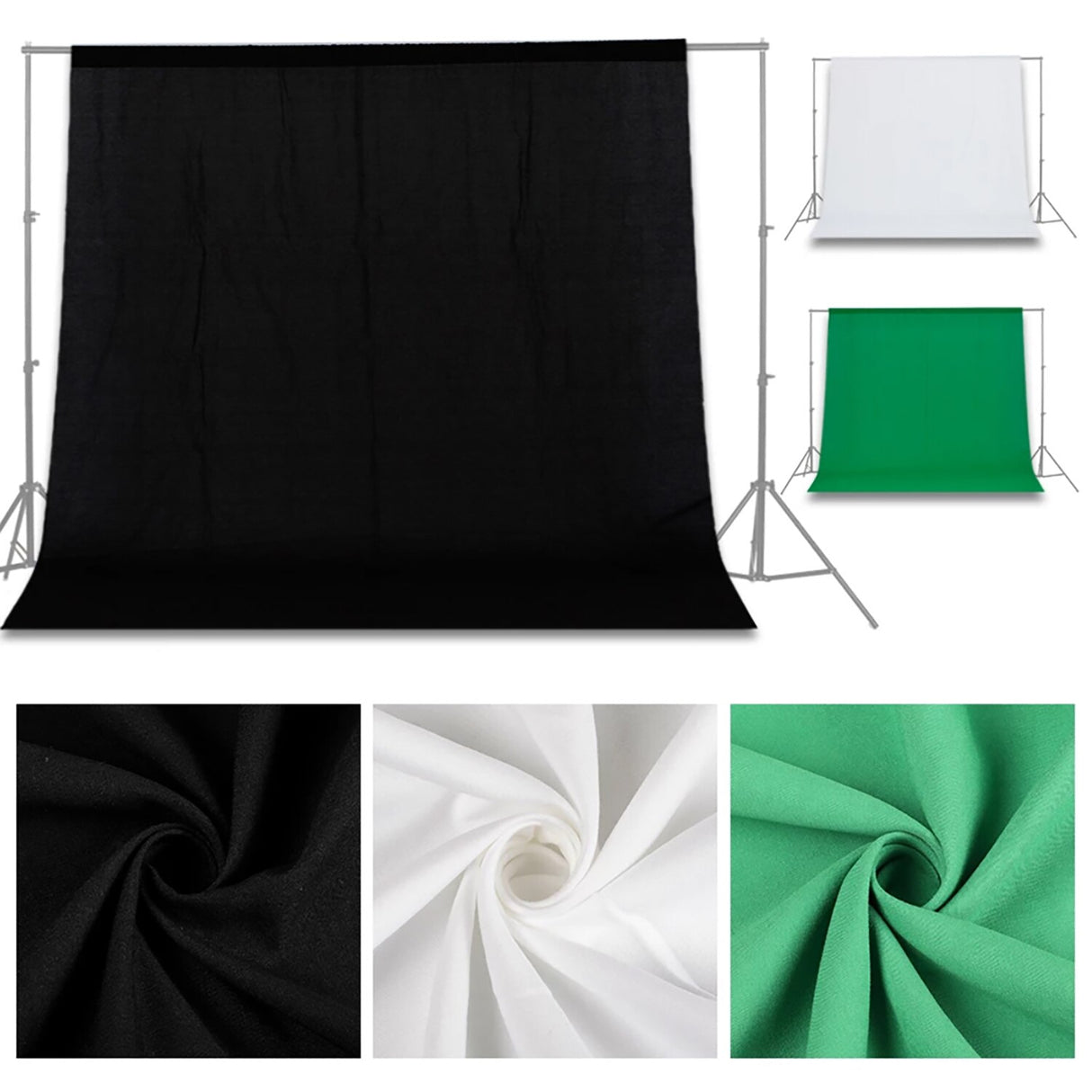 RU CZ Andoer Studio Light Kit Softbox Lighting 45W LED Light Bulb/50x70cm Softbox/33"White Umbrella for Photo Live Streaming