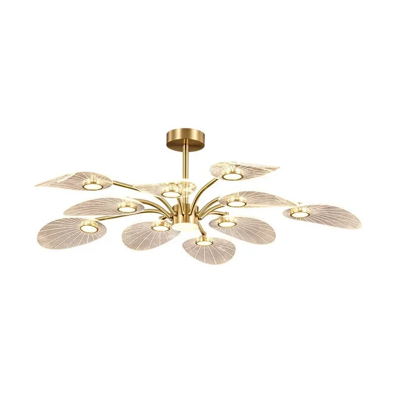 Modern LED Living Room Ceiling Chandelier - Luxury Interior Decoration Pendant Light