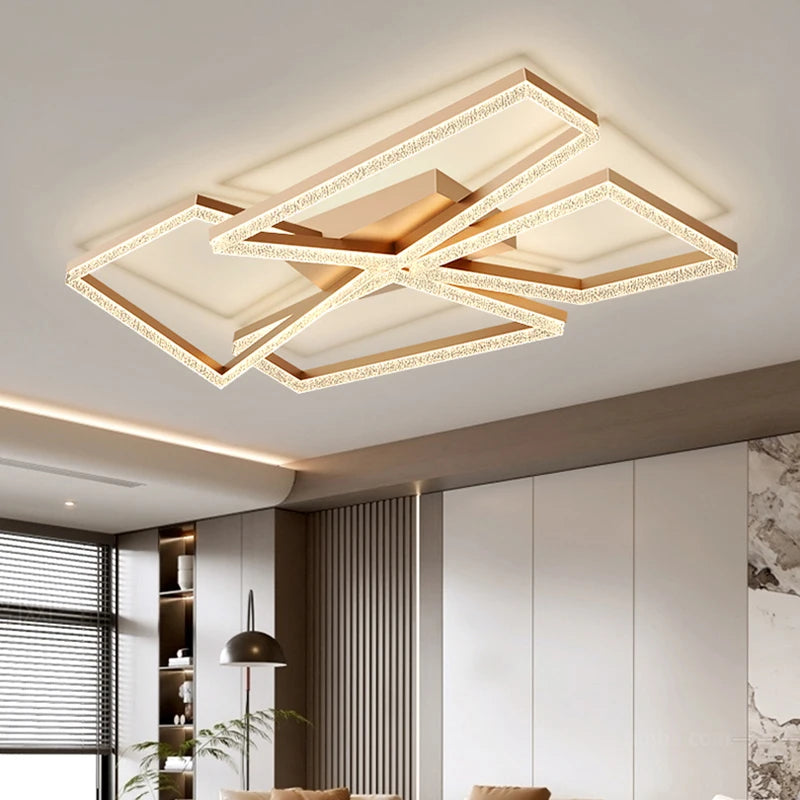Nordic home decoration salon bedroom decor smart led lamp lights for room dimmable Ceiling light lamparas indoor lighting