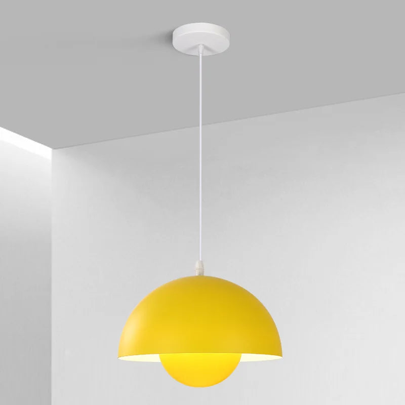 Flowerpot Pendant Lamps French Cream Wind Art Hang lamp Loft Kitchen Restaurant Bar Living Bedroom Demark Lights Fixtures