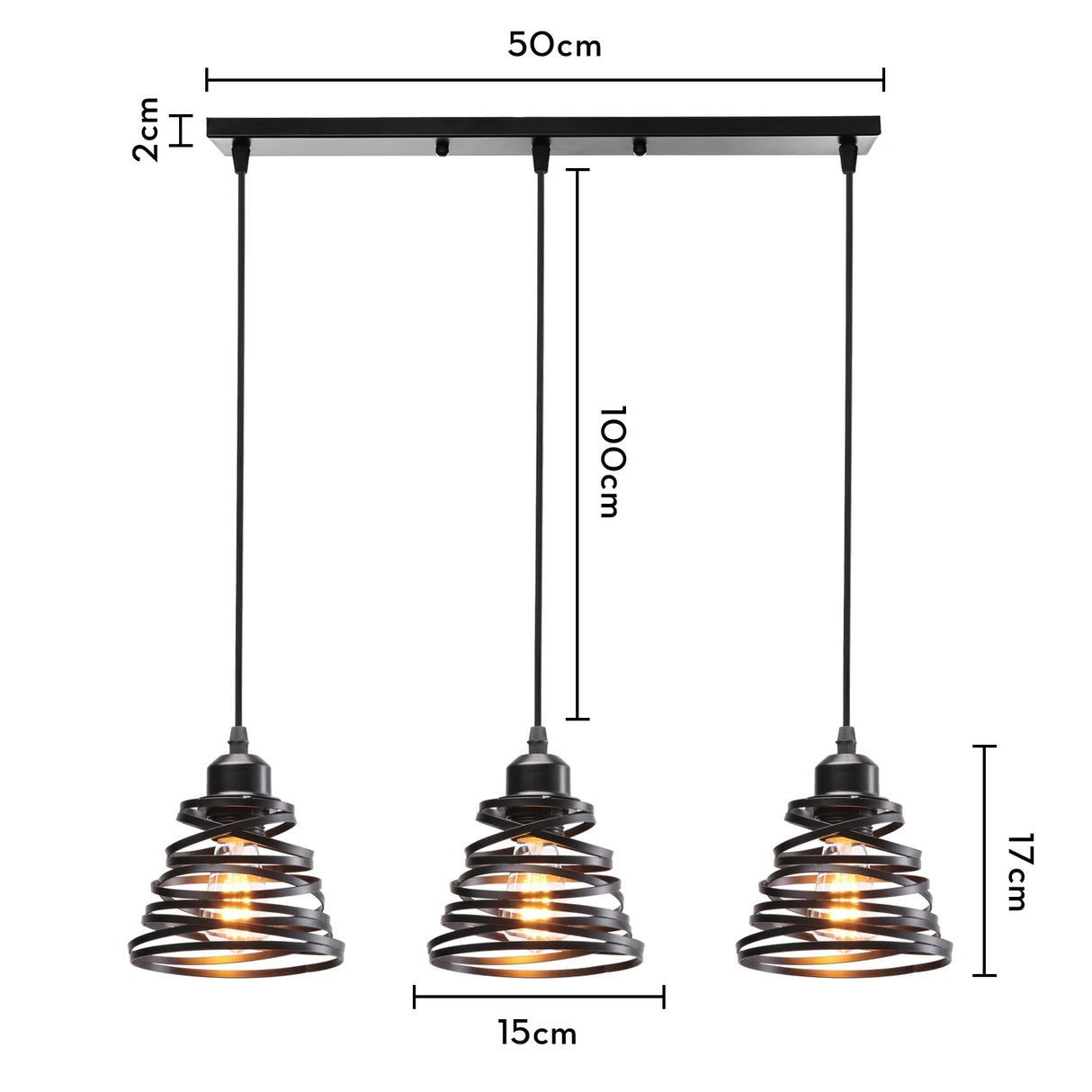 Vintage Pendant Lamp Iron Frame Ceiling Lighting Paint Restaurant Teahouse Chandelier Indoor Wrought Metal Modern Pendant Lights