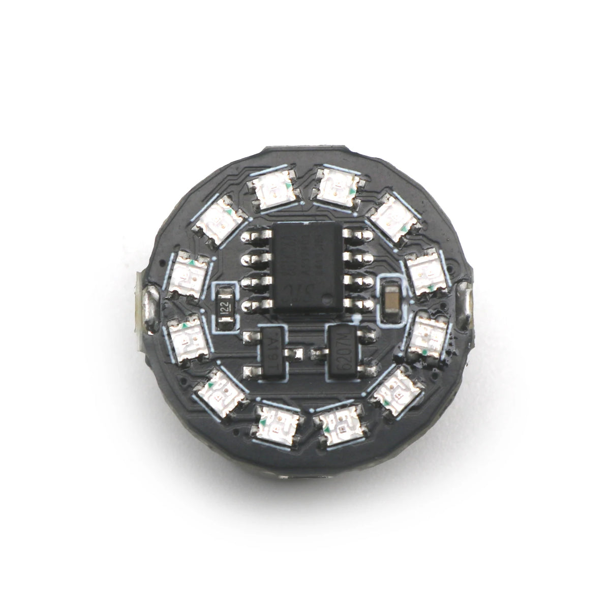 4-Mode Wireless Magnetic Control LED Light with Button Battery - Compact Magnet Induction Lamp for DIY Anime Models, Dioramas & Landscapes