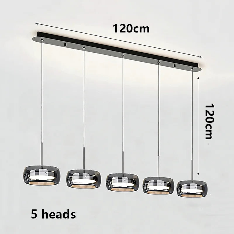 Modern LED Pendant Light for Living Room - Luxury Home Decor Chandelier