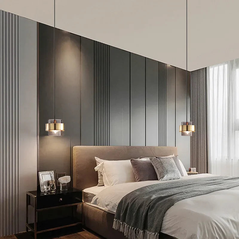 Modern Glass Chandeliers Lighting bedroom Decors Dining Room Pendant Light Kitchen Fixture Hanging Lamp Restaurant Bar Lusters