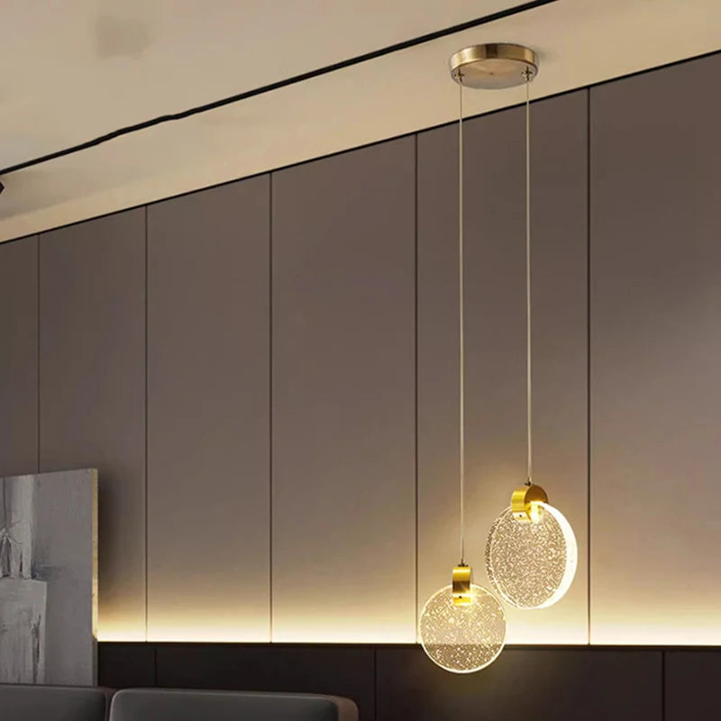 1 PC Modern home decor led lights Bedroom lamp bedside pendant light lamps led Chandeliers hanging light indoor lighting