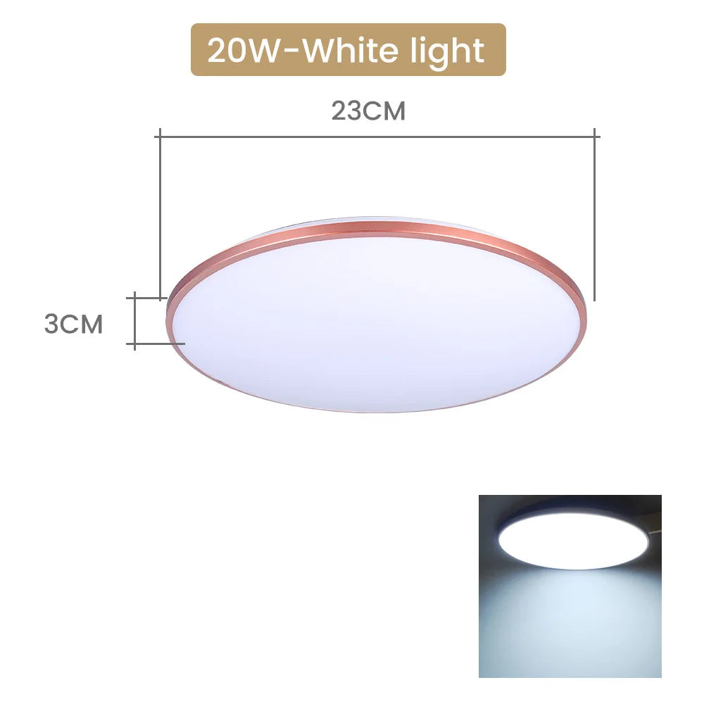 Moisture proof LED Ceiling Light PIR Motion Sensor/Radar Sensor/Sound and Light Control Smart Home Lighting 20W36W Ceiling Lamp