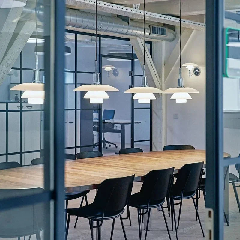 Simple Floor Lamp Post Modern Creative Ph Table Light for Living Study Room Reading Luxury Office Wall Lamp Denmark Design