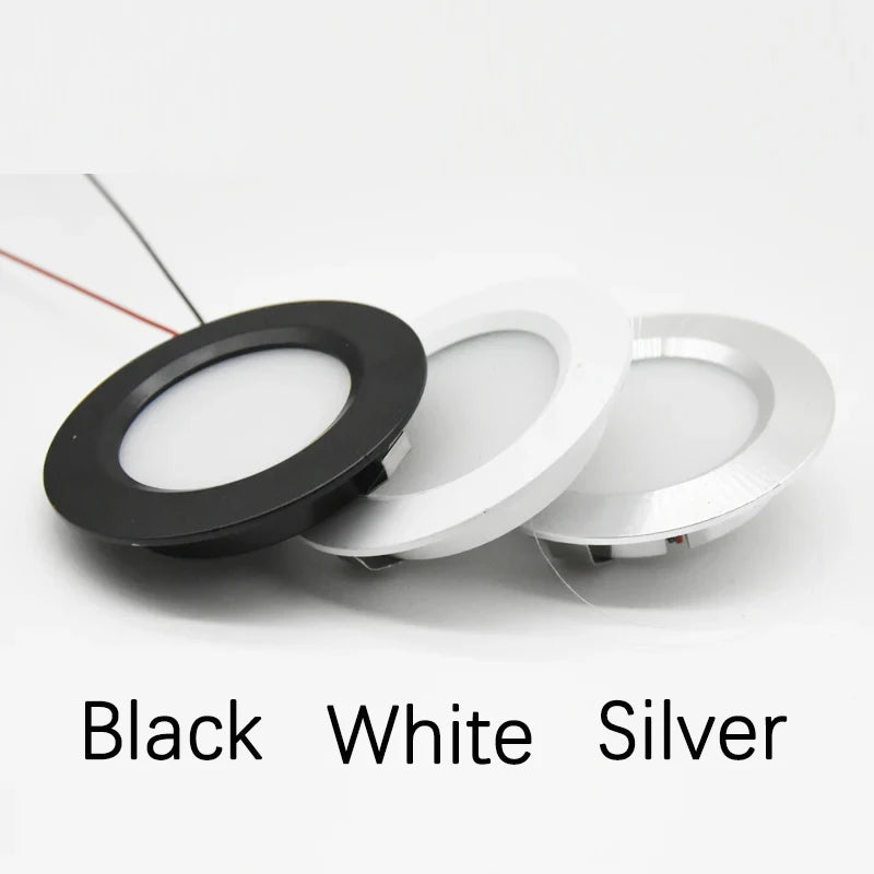 12V LED Downlight Indoor Slim14mm Recessed Mini Spotlight DIY Decorate Lighting Luminaire Kitchen Home Hotel Living Room Ceiling
