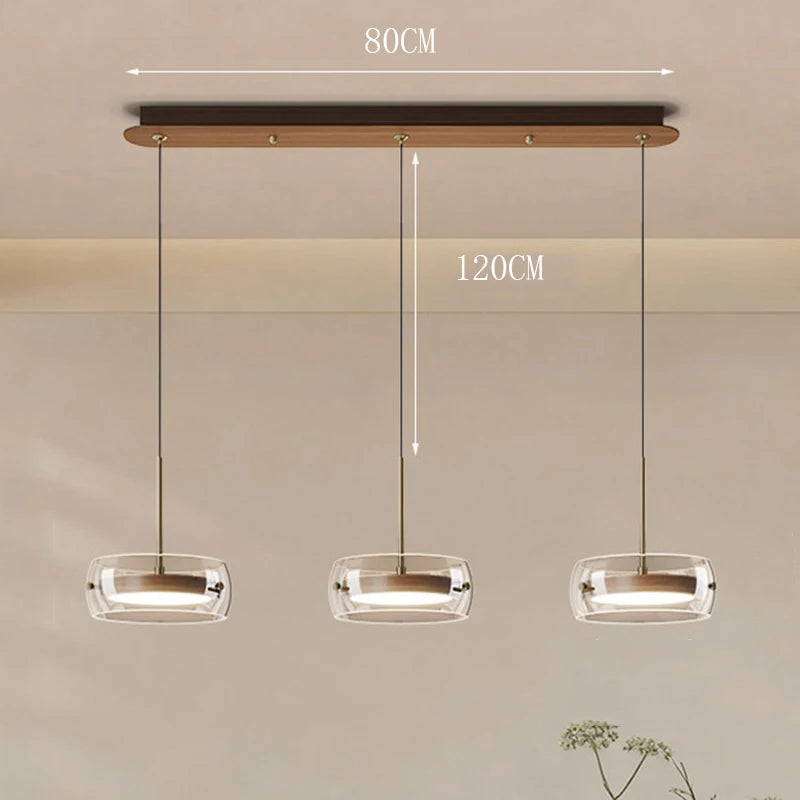 Modern LED Ring Pendant Light - Luxury Halo Chandelier for Living & Dining Room