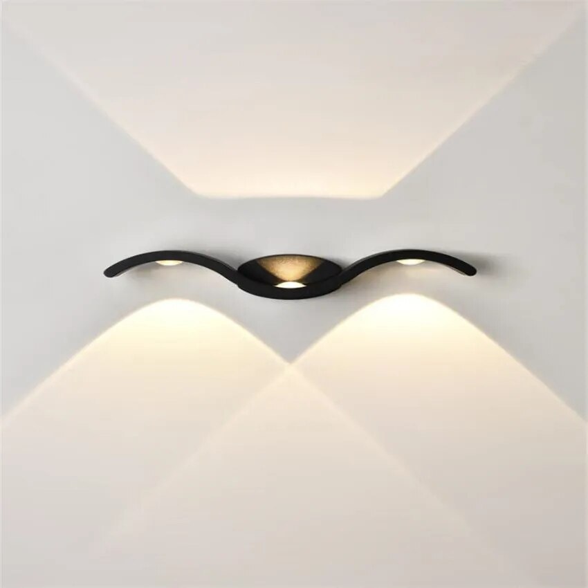 LED Wall Lamp IP65 Waterproof Indoor & Outdoor Aluminum Wall Light Mounted Cube LED Garden Porch Light
