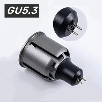 GU10/GU5.3/E27 COB LED Bulb 5W 7W 9W 12W Super Bright Replaceable Downlight Bulbs 3000/4000/6000K Indoor Spot Lighting AC85-265V