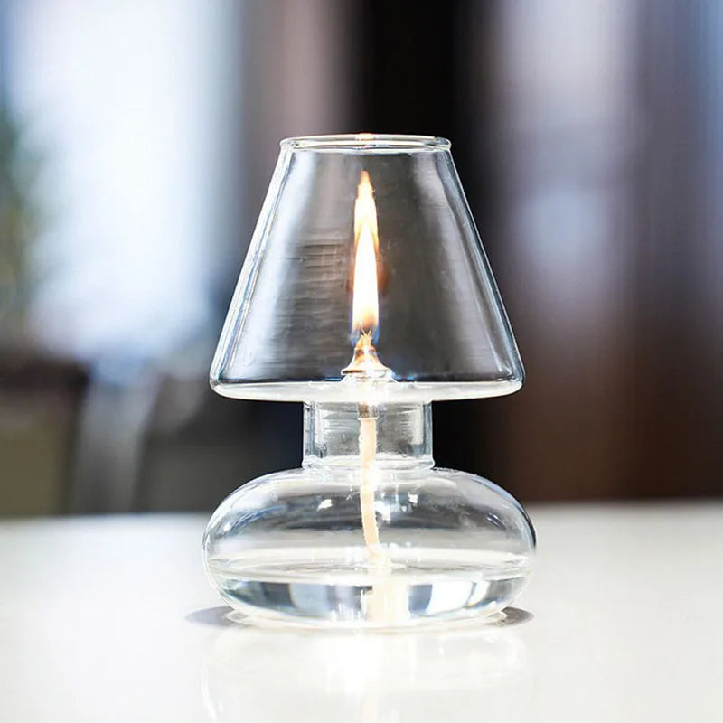 Glass Oil Lamp For Wedding Reception Centerpiece Vases Tables Centerpieces Ceramic Shelf Centerpiece Table Decorations
