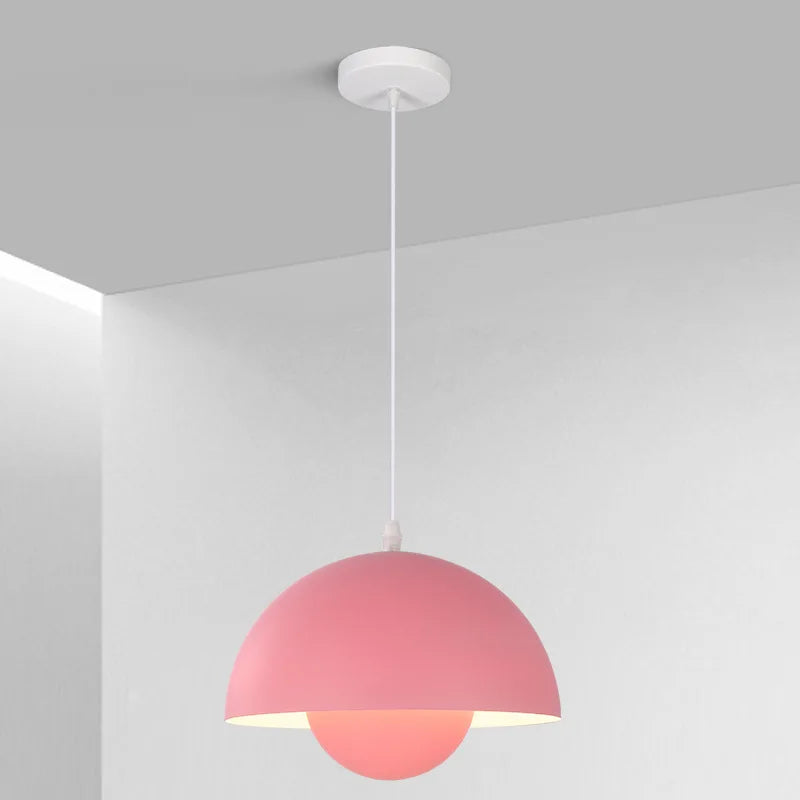 Flowerpot Pendant Lamps French Cream Wind Art Hang lamp Loft Kitchen Restaurant Bar Living Bedroom Demark Lights Fixtures