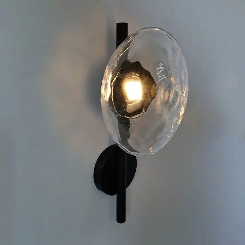 Modern LED Wall Sconce for Living Room Background Glass Wall Lamp Home Staircase Aisle Corridor Lighting Bedside Wall Light