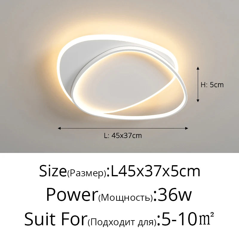 Modern LED Chandelier Indoor Lights For Bedroom Study Living Room Lighting Lamps Luminaria Lustres HOME Decoration