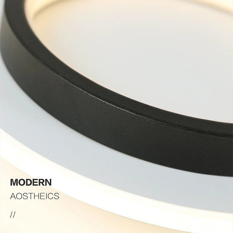 Modern Nordic LED Ceiling Light - Luxury Metal Lamp for Living Room