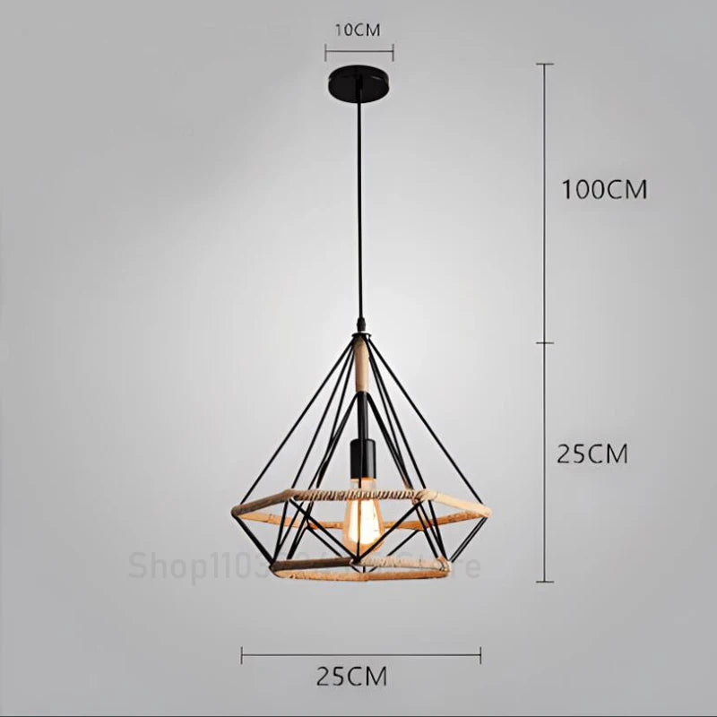 Led Chandelier Nordic Lampshade Pendant Light 1Head Stainless Steel Hanging Lamp For Dining Table Living room Decors Ceiling Lamp